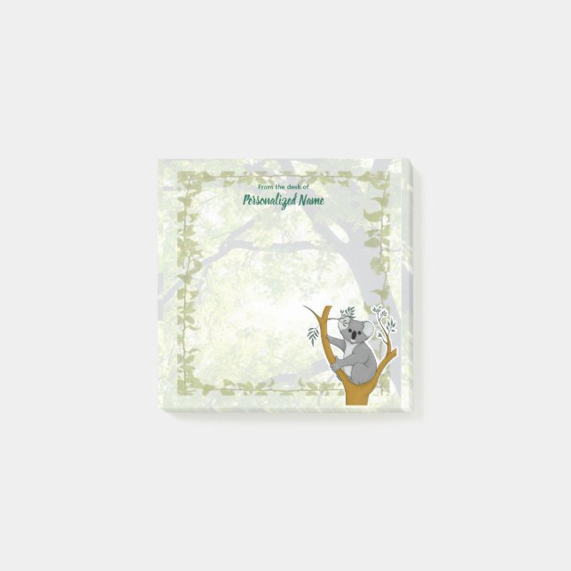 Callie Koala Ivy Post-it Block (Framsida)