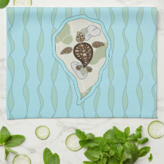 Callie Sea Turtle Kitchen Towel Kökshandduk