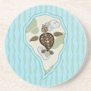 Callie Underlägg Sea Turtle Sandstone Sandsten