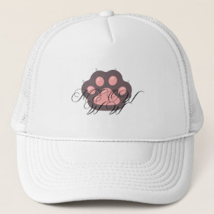 Calligrafi av Cute Cat Tass ’MEOW’ - Adsible Kattu Keps