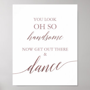 Calligrafi av elegant Guld Poster