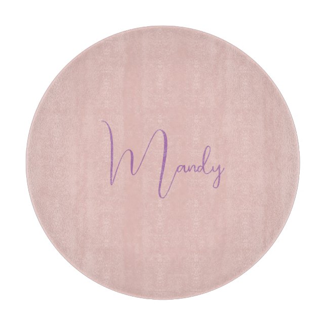 Calligrafi Elegant Ro Guld Plain Simple Namn (Framsidan)