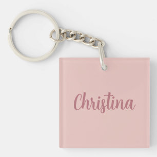 Calligrafi Elegant Ro Guld Plain Simple Namn