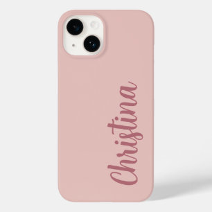 Calligrafi Elegant Ro Guld Plain Simple Namn