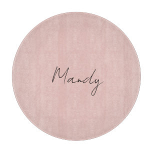 Calligrafi Elegant Ro Guld Plain Simple Namn