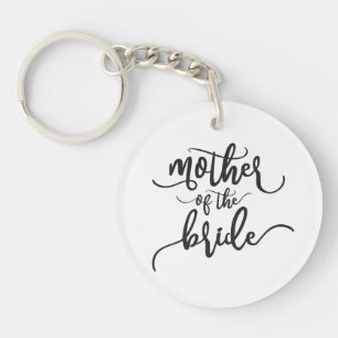 Calligrafi i Budens mamma Bröllop Nyckelkedja