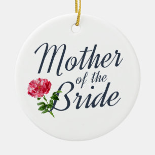 Calligrafi i Budens mamma Bröllop Ornament