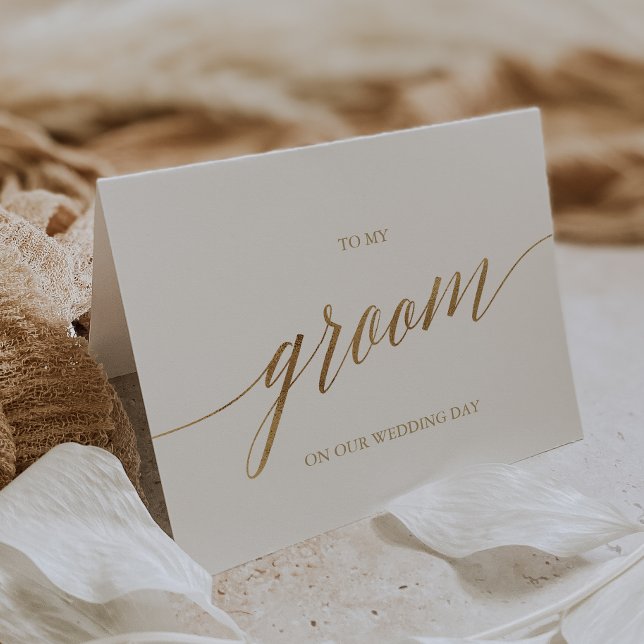 Calligrafi i Elegant Guld till min grupp Kort (Skapare uppladdad)