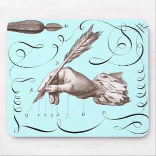 Calligrapher'sens Mousepad - räcka den hållande Musmatta