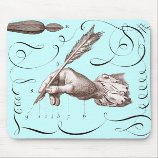 Calligrapher'sens Mousepad - räcka den hållande Musmatta