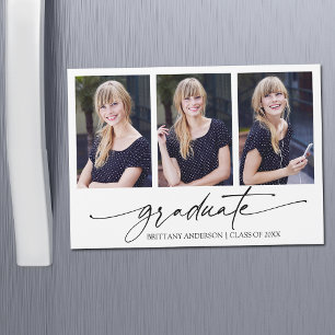 Calligraphy Bläck 3 Photo Studenten Magnet Card