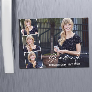 Calligraphy Bläck 4 Photo Studenten Magnet Card