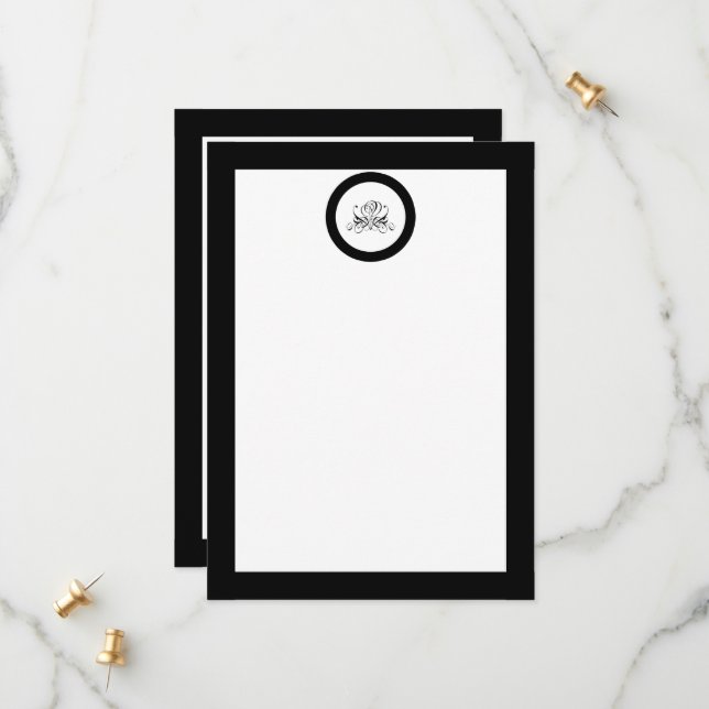 Calligraphy Black Ro Bröllop Spara Datumet (Fram/Back In Situ)