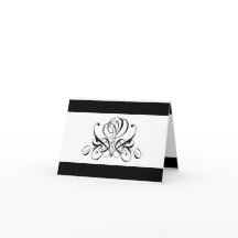 Calligraphy Black Ro Bröllop