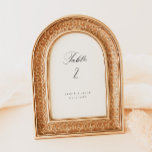 Calligraphy Bordsnummer Wedding Reception Decor<br><div class="desc">Dekorera bord vid ditt bröllop eller evenemang och hjälp dina gäster att hitta sitt säte med våra pappra kort för bordsnummer. Den här artikeln är en del av vår Goldie-samling G100,  var snäll och handla i vår butik för matchande produkter.</div>