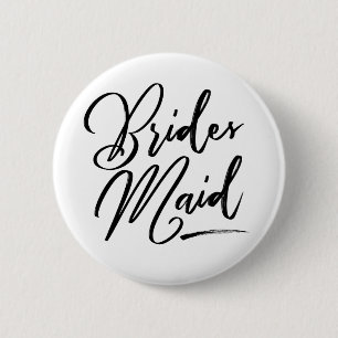 Calligraphy Brides Maid elegant Knapp