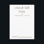 Calligraphy Bröllop well Önskemål & Advice Card Rådkort<br><div class="desc">Det här är vackert elegant calligraphy bröllop well önskemål och rådgivningskort. Det här är perfekten för din lilla, vismska boho-regnbåge sommaren bröllop. Det är perfekt som bröllop placerar kort, affärskort med mera. Det är perfekt för ett modernt bröllop och kan användas för alla händelser. Detta rådgivningskort kan användas som ett...</div>