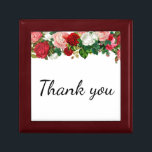 Calligraphy Burgundy Ro Elegant Cute Blommigt Minnesask<br><div class="desc">Eleganten Calligraphy Burgundy Ro Cute Blommigt</div>