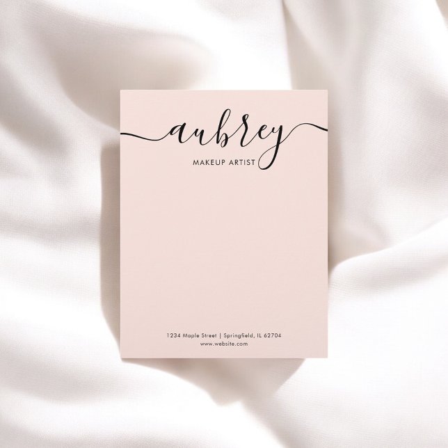 Calligraphy Girly  Rosa Brevhuvud (Skapare uppladdad)