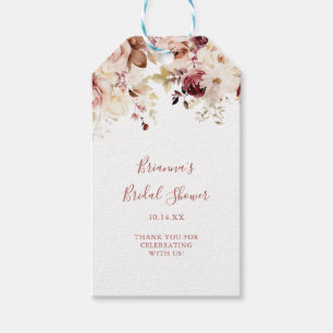 Calligraphy Gracresh Blommigt Möhippa Presentetikett