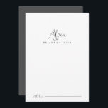 Calligraphy Kärlek Finare Script Bröllop Adapter Rådkort<br><div class="desc">Det här manusjettkortet bröllop är perfekt för ett modernt bröllop. Den enkla och elegant designen har skript av typen klassisk och finare i svartvitt. De här korten är perfekter för bröllop,  möhippa,  babydusch,  studentfest och mycket mer. Anpassa korten med namn från bruden och brudgummen,  blivande föräldrar eller student.</div>
