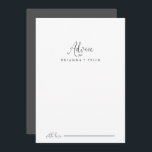 Calligraphy Kärlek Finare Script Bröllop Adapter Rådkort<br><div class="desc">Det här manusjettkortet bröllop är perfekt för ett modernt bröllop. Den enkla och elegant designen har skript av typen klassisk och finare i svartvitt. De här korten är perfekter för bröllop,  möhippa,  babydusch,  studentfest och mycket mer. Anpassa korten med namn från bruden och brudgummen,  blivande föräldrar eller student.</div>