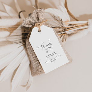 Calligraphy Kärlek Finare Script Bröllop Tack Presentetikett
