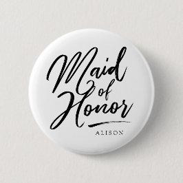 Calligraphy Maid of honor elegant Knapp