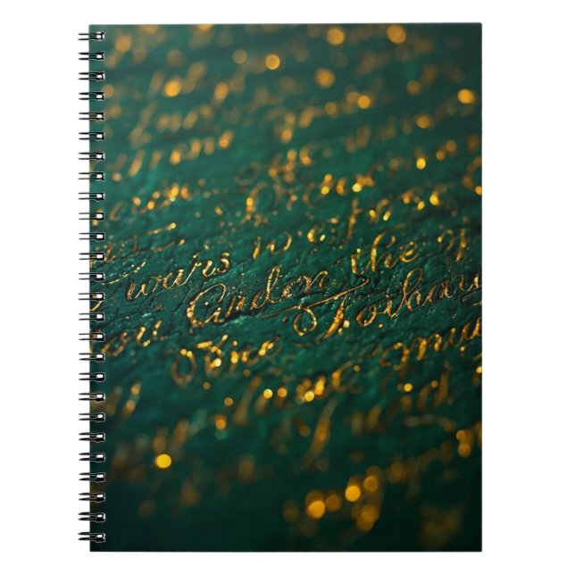 Calligraphy of the Unknown Anteckningsbok (Framsidan)