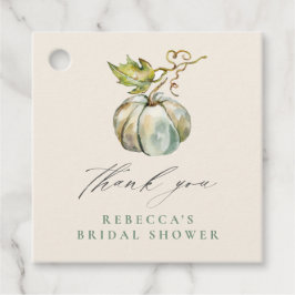 Calligraphy Pumpkin Möhippa Tack Gåvor Etiketter