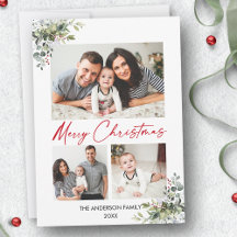 Calligraphy Red Bläck 3 Photo Greenery Berries