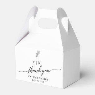 Calligraphy Tack Monogram Gable Presentaskar