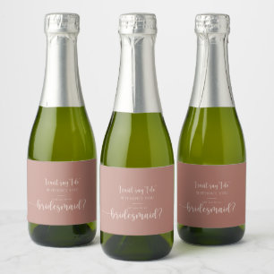 Calligraphy Terracotta Bridesmaid Frieri