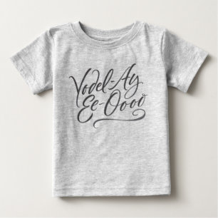 Calligraphy Yodel-Ay-Ee-Ooo Yodeling Lettering Tröja