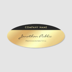 Calligraphyen skrivar den eleganta namnbricka