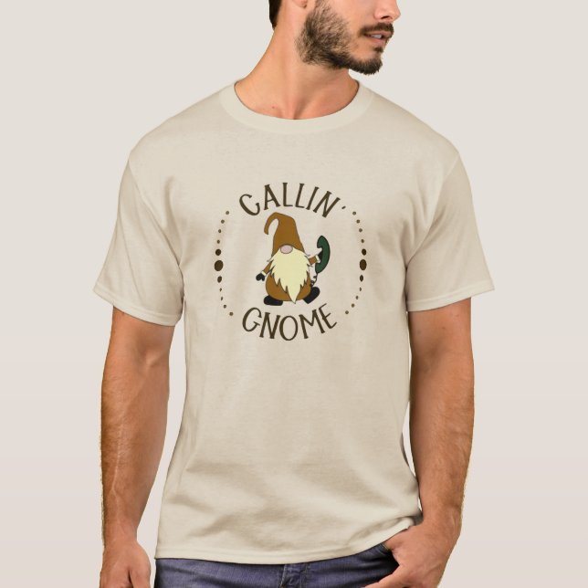 Callin’ Gnome T Shirt (Framsida)