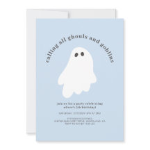 Calling All Ghouls and Goblins Birthday Invitation