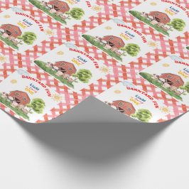 Calling All Party Farm Animals 1st Birthday Presentpapper