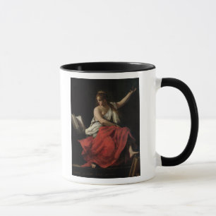 Calliope musa av episk poesi mugg