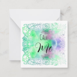 *~* CALLME Relationship AP63 Flat Note Card Anteckningskort