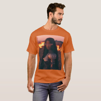Calm African warrior in chaos T Shirt