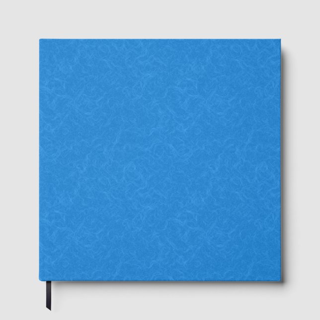 calm and serene blue background swirling pattern gästböcker (Framsida)
