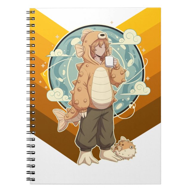 Calm Before the Puff Anteckningsbok (Framsidan)