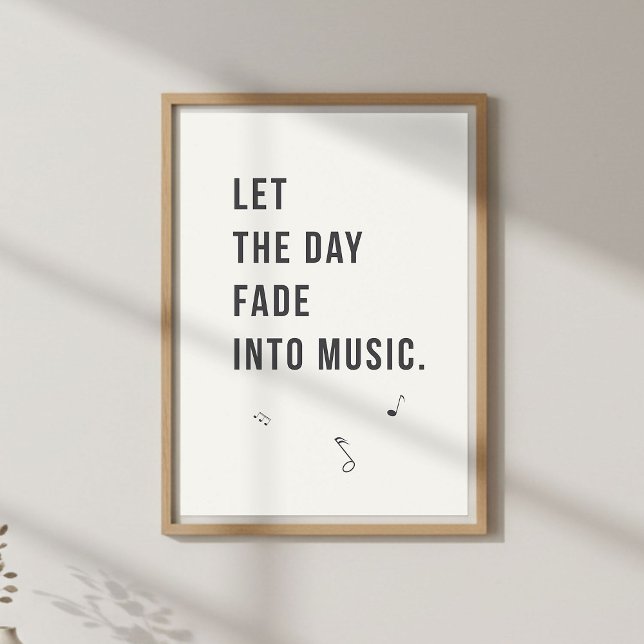 Calm Evening Decor. Minimal Bedroom Poster (Skapare uppladdad)