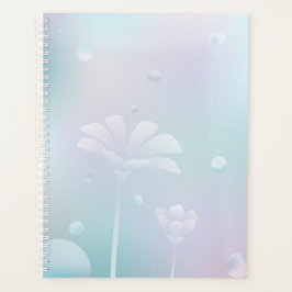 Calm Flower Hardcover Daily Planner