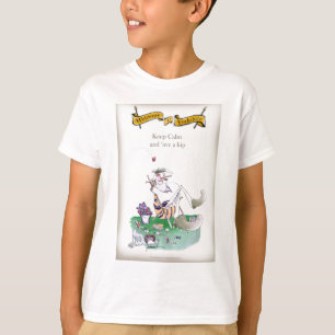 Calm för behålla för historisk Yorkshire syrsa T-shirt