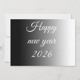 Calm greeting in new year julkort