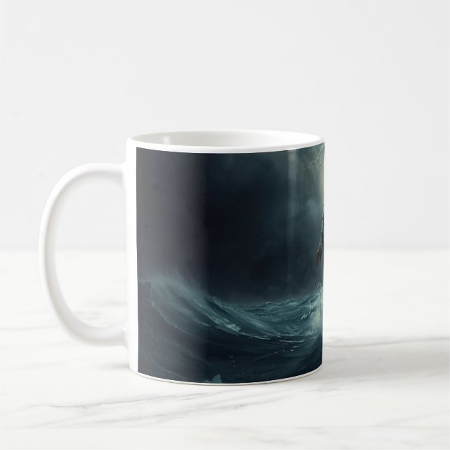  “Calm in the Storm – Faith Mug” Kaffemugg (Vänster)