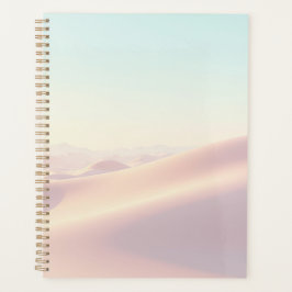Calm light background with sand dunes