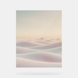 Calm light background with sand dunes